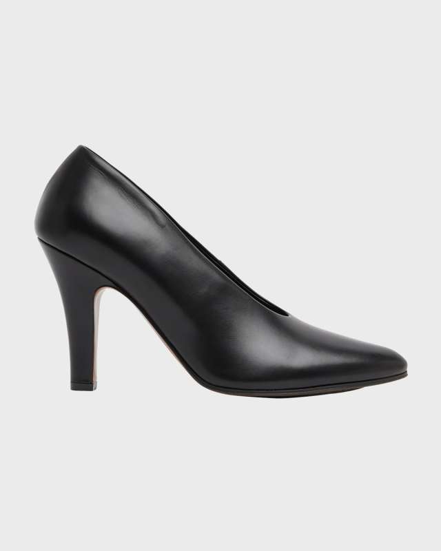 Prudens Leather Stiletto Pumps